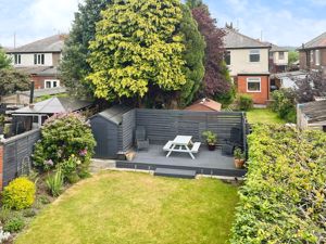 Rear Garden/ Patio Area- click for photo gallery